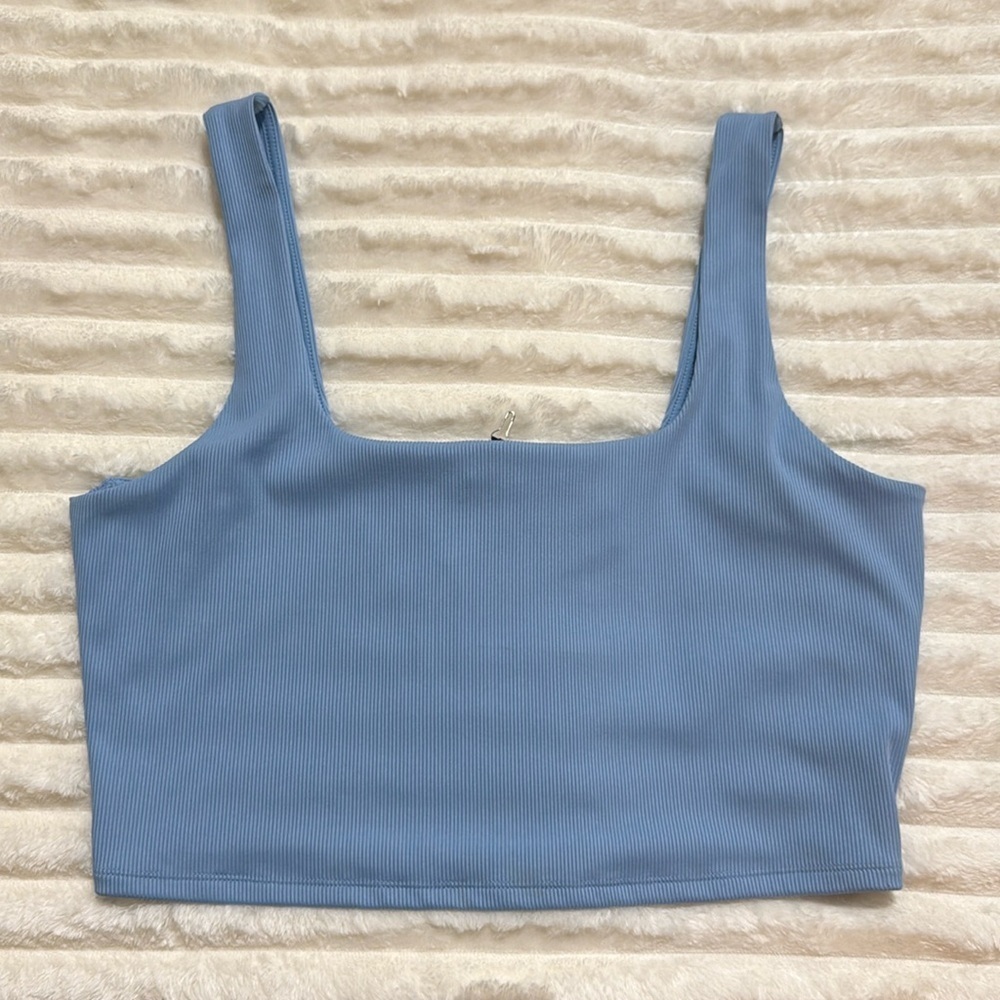 Express Square Neck Crop Top